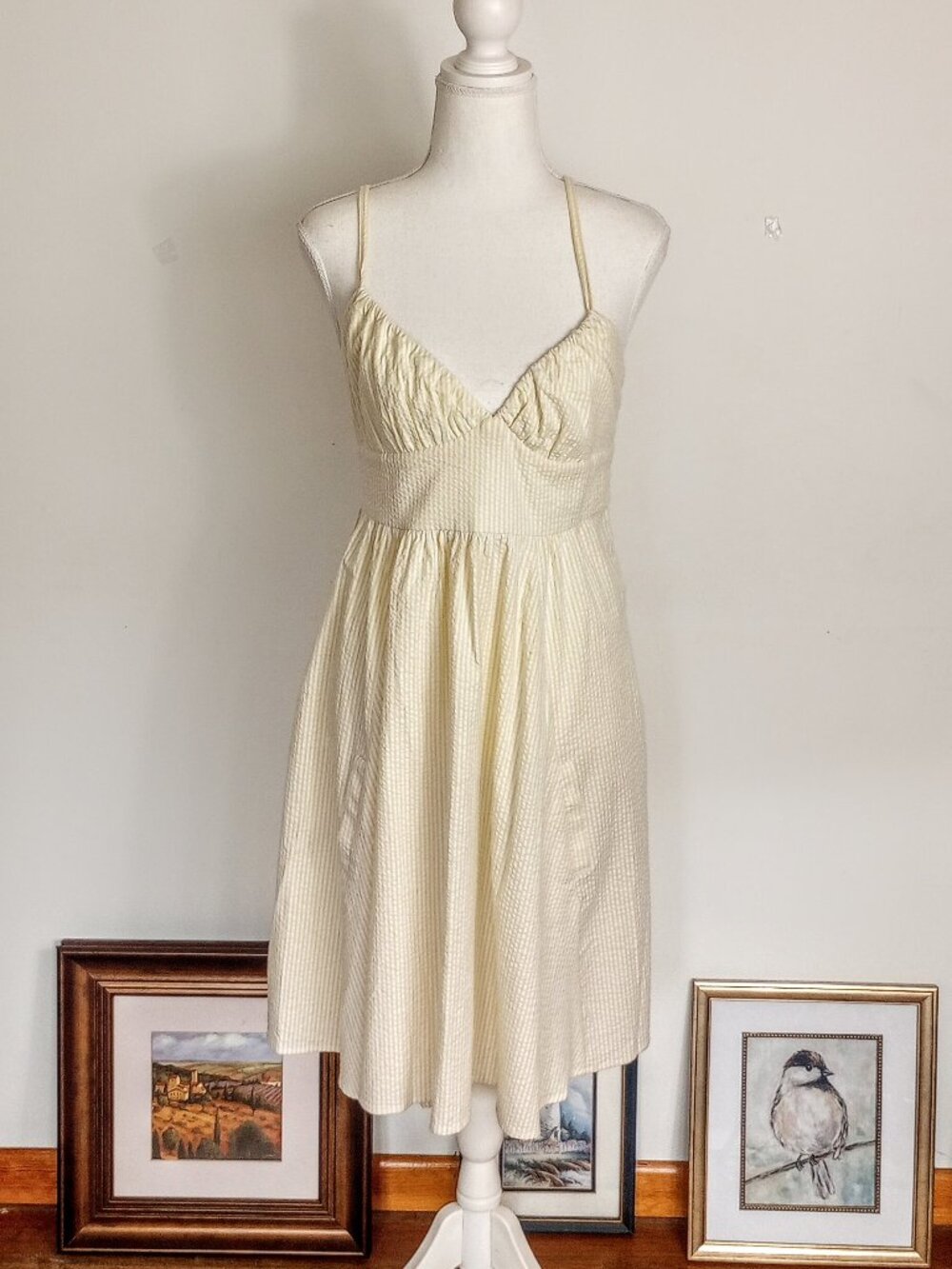 Yellow Sundress / Size Large / Necessary Objects